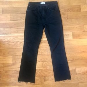 Madewell cropped Demi boot jeans